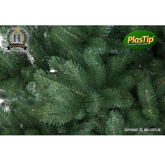 Künstlicher Weihnachtsbaum "Nordmanntanne Spritzguss 180 cm" von Hallerts