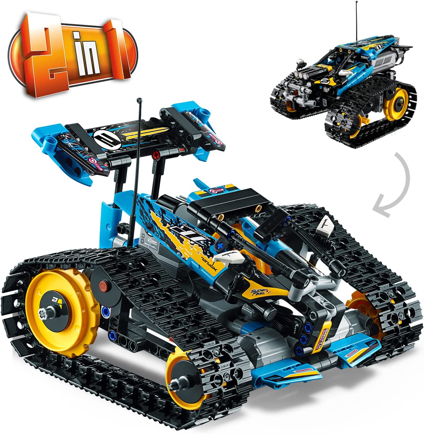 Ferngesteuerter Stunt-Racer von LEGO Technic - 2in1