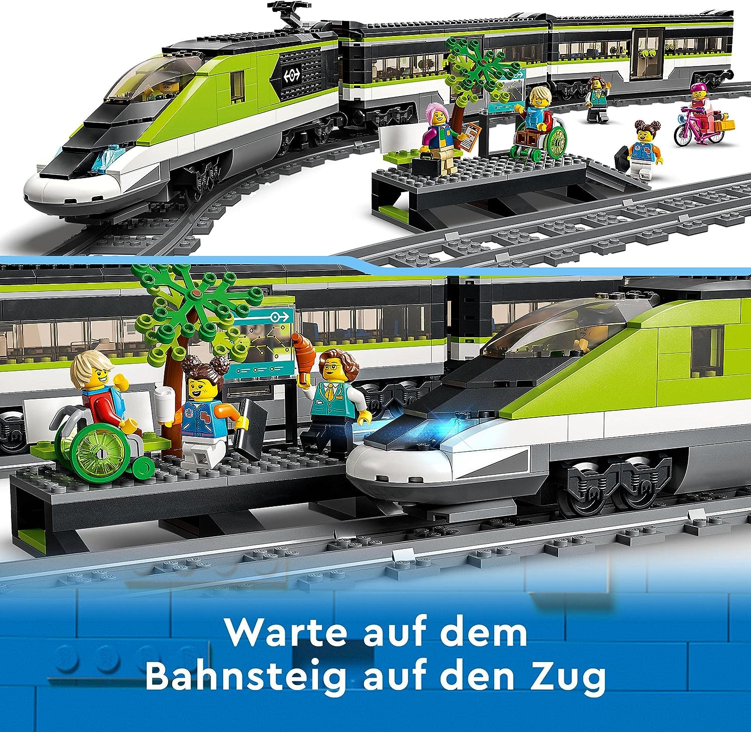 LEGO-City Spielzeug-Eisenbahn "Personen-Schnellzug (60337)" von LEGO