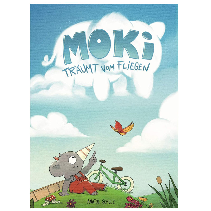 Kinderbuch "Moki träumt vom Fliegen" von Anatol Schulz / Anatol Schulz Verlag