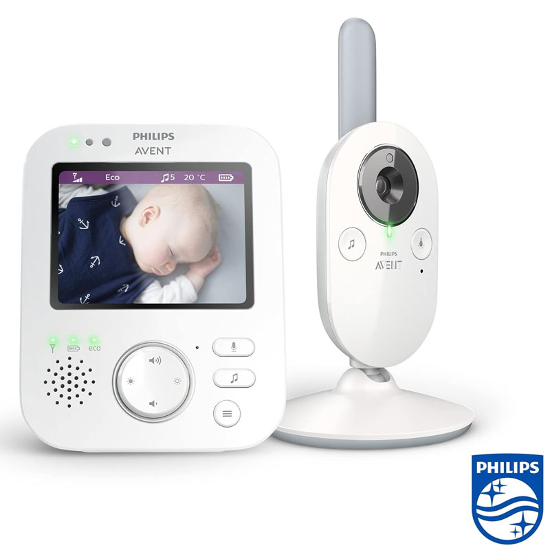 Philips Avent Video Babyphone mit Kamera (Modell SCD843/26)