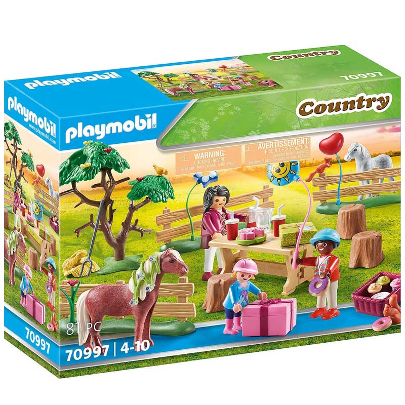 Playmobil Country: Geburtstagsfest am Pferdehof