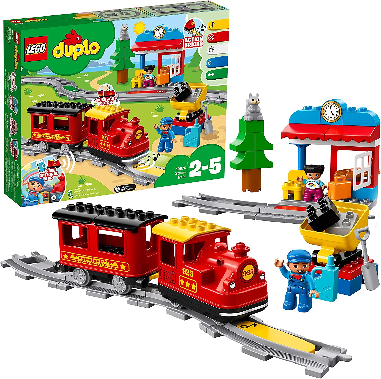 Dampfeisenbahn von LEGO duplo - Verpackung