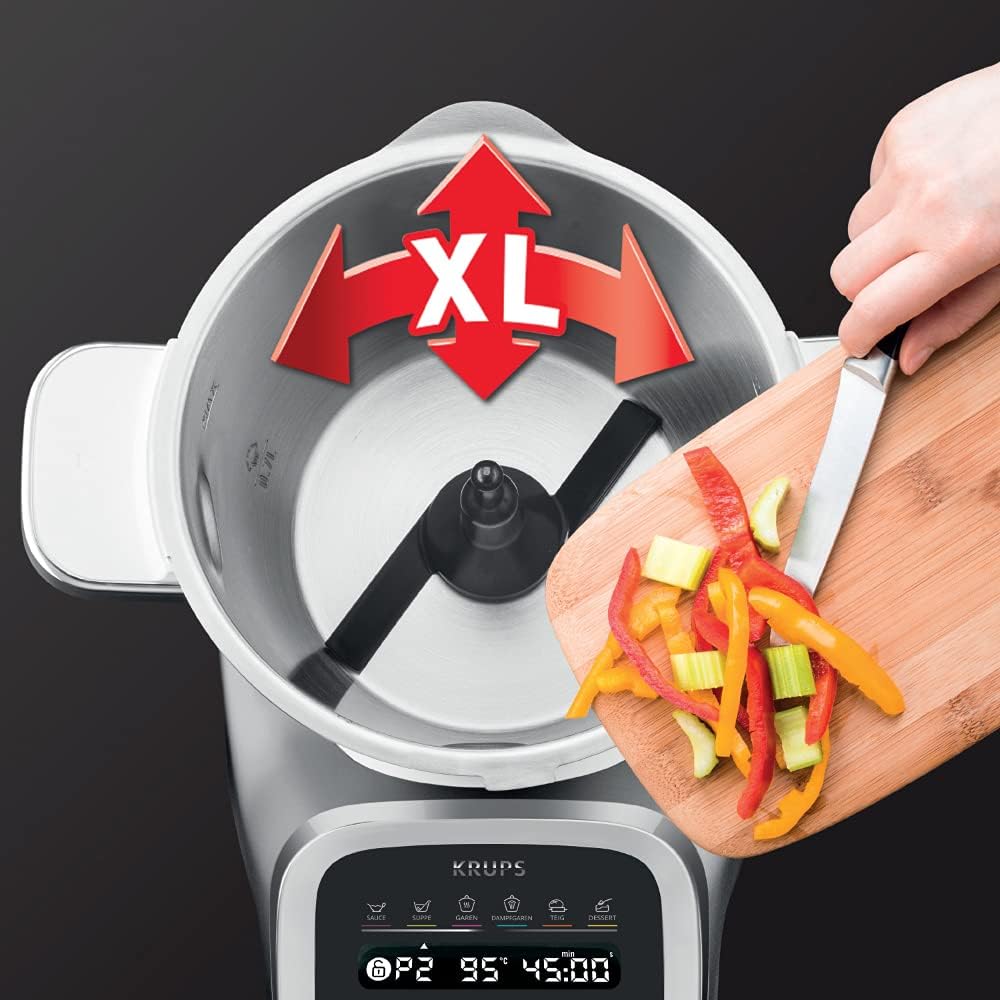 Küchenmaschine mit Kochfunktion "Prep & Cook XL HP50A8" von Krups