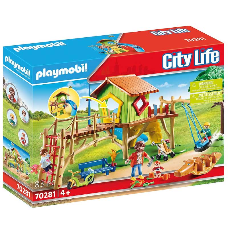 City Life: &quot;Abenteuerspielplatz mit Kletterwand&quot; von PLAYMOBIL im Review von PLAYMOBIL