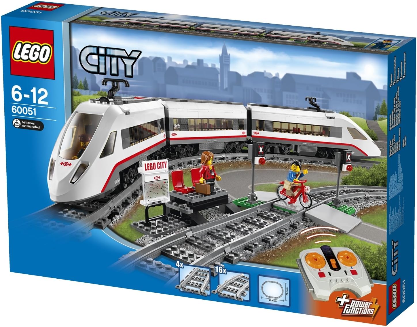 LEGO-City "Hochgeschwindigkeitszug (60051)" von LEGO