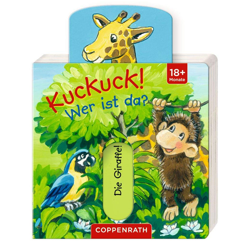 Kinderbuch ab 1 Jahr "Minifanten 03: Kuckuck! Wer ist da?" von Antje Flad / Coppenrath Verlag