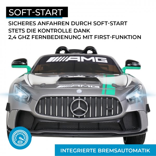 Kinder-Elektroauto Mercedes AMG GT4  Sport-Edition von Actionbikes - Details2
