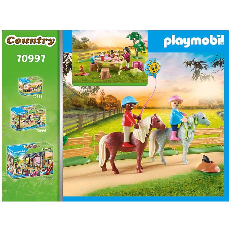Playmobil Country: Geburtstagsfest am Pferdehof