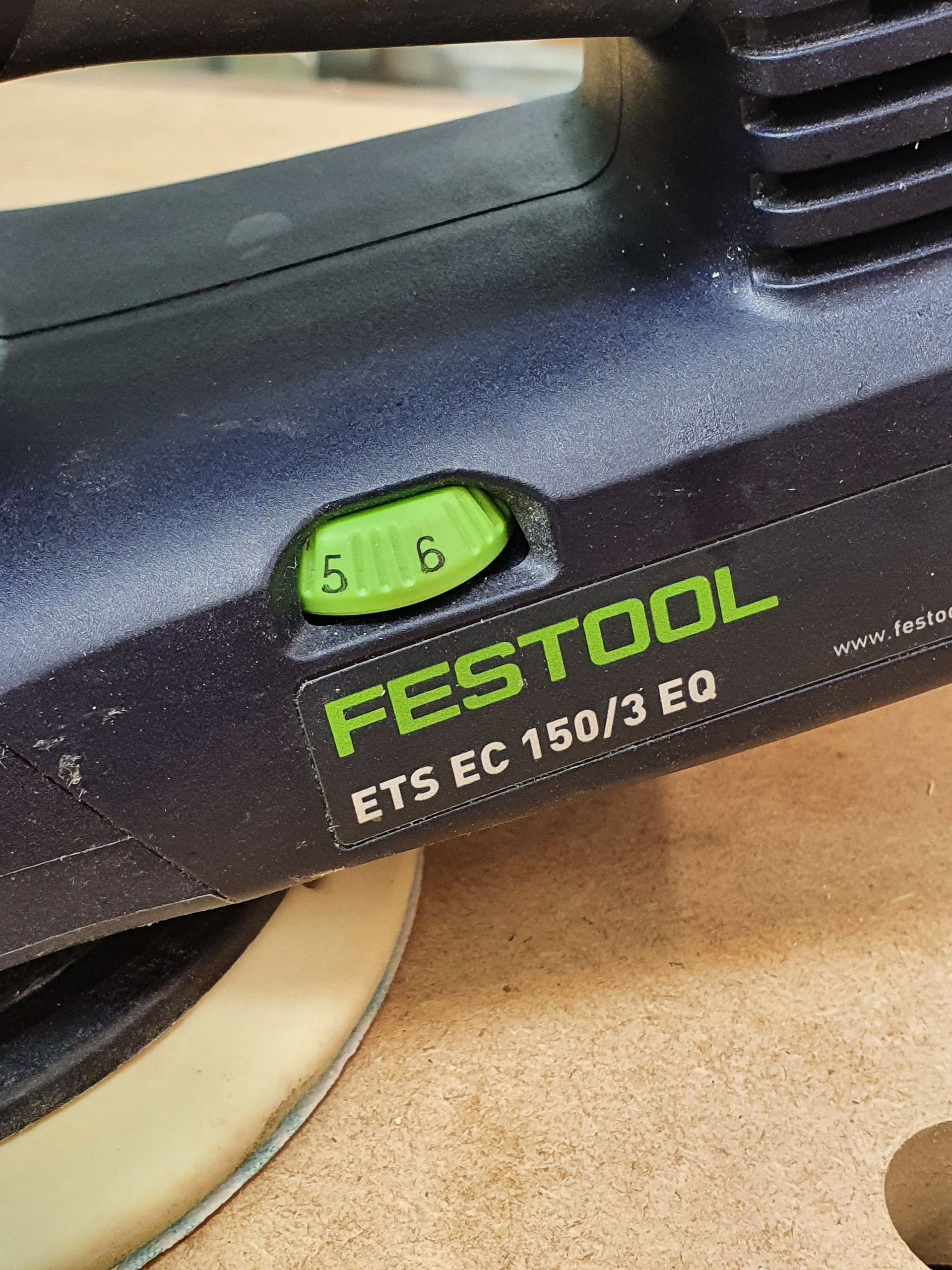 Exzenterschleifer ETS EC 150-5 EQ-Plus von Festool-Details