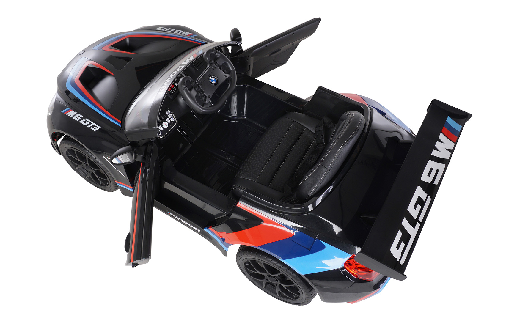 Kinder-Elektroauto BMW M6 GT3 von Actionbikes - Vogelperspektive