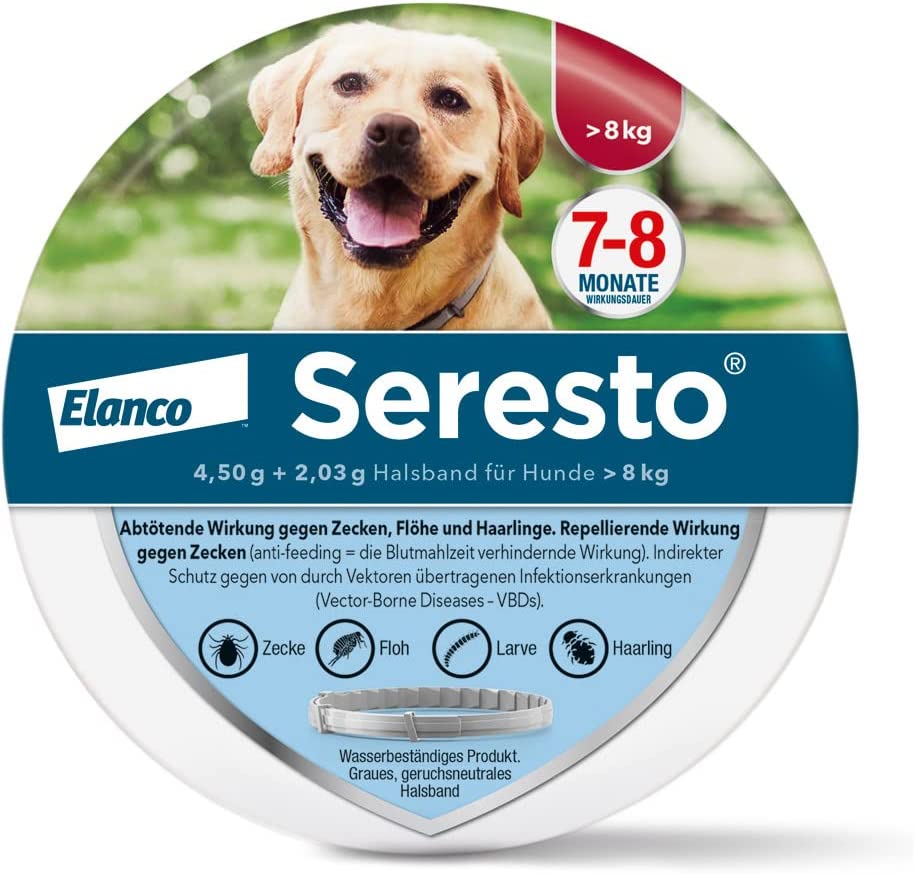 Zeckenhalsband für Hunde Seresto von Elanco