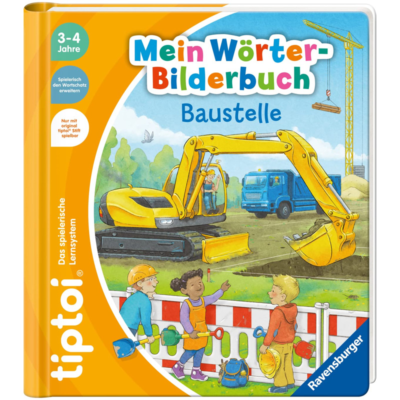 Wörter-Bilderbuch "Baustelle" von tiptoi®